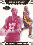 2007-08 Topps Co-Signers - Gold Red #62 Javaris Crittenton / Kobe Bryant SN109