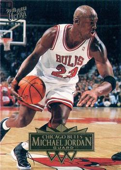 1995-96 Ultra #25 Michael Jordan