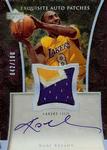 2004-05 Upper Deck Exquisite Collection - Patches Autographs #AP-KB Kobe Bryant AU, MEM, SN100