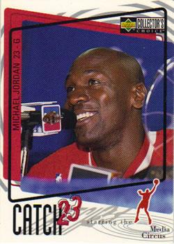 1997-98 Collector's Choice - Catch 23 Jumbos #C6 Michael Jordan