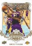 2008-09 Upper Deck MVP - Kobe Bryant MVP White #NNO Kobe Bryant Game 92