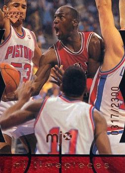 1998 Upper Deck MJx - Timepieces Red #33 Michael Jordan