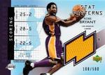 2002-03 UD Authentics - Stat Patterns #KB-S Kobe Bryant MEM, SN500