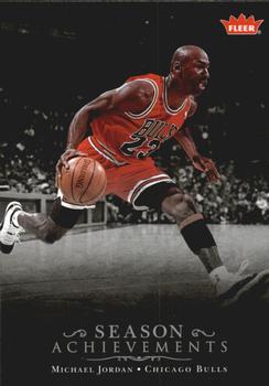 2007 Fleer Michael Jordan - Season Achievements #SH10 Michael Jordan - 2/12/85