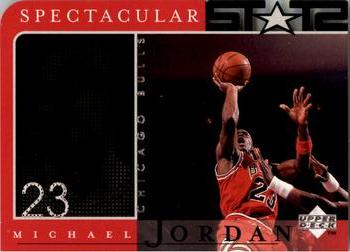 1998 Upper Deck Michael Jordan Career Collection #23 Michael Jordan/Spectacular Stats 89-90