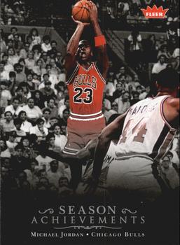 2007 Fleer Michael Jordan - Season Achievements #SH24 Michael Jordan - 1/22/92