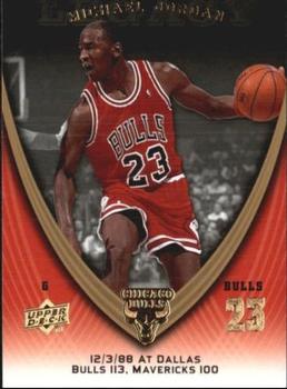 2008-09 Upper Deck Michael Jordan Legacy Collection #279 Michael Jordan - Game 279
