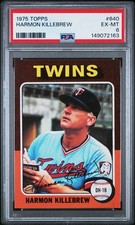 1975 Topps #640 Harmon Killebrew