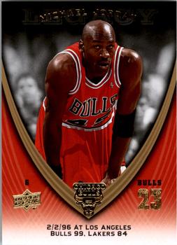 2008-09 Upper Deck Michael Jordan Legacy Collection #728 Michael Jordan - Game 728