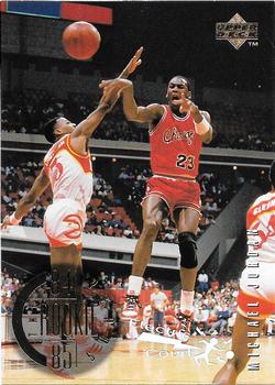 1995-96 Upper Deck - Electric Court #137 Michael Jordan