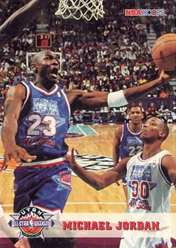 1993-94 Hoops #257 Michael Jordan