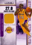 2010-11 Panini Rookies & Stars - Statistical Standouts Materials #3 Kobe Bryant MEM, SN199