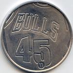1995 Upper Deck Michael Jordan Milk Caps - Slammers #11 Michael Jordan