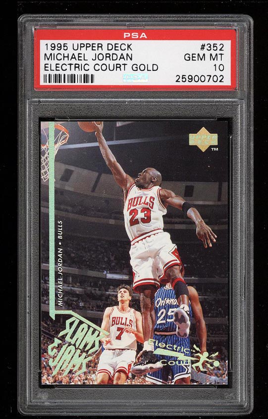 1995 Upper Deck Electric Court Gold #352