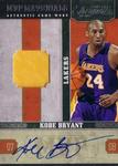 2009-10 Panini Timeless Treasures - MVP Materials Signatures #3 Kobe Bryant AU, MEM, SN25