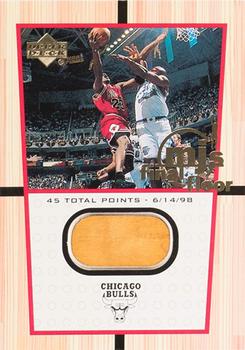 1999-00 Upper Deck - MJ's Final Floor #FF10 Michael Jordan - 45 Total Points