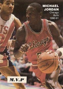 1990-91 NBA Superstars MVP (unlicensed) #4 Michael Jordan
