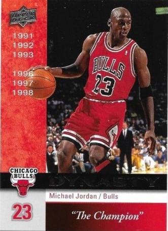 2008-09 Upper Deck - Dynasty Chicago Bulls #CHI-11 Michael Jordan
