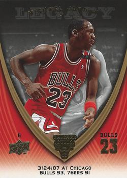 2008-09 Upper Deck Michael Jordan Legacy Collection #169 Michael Jordan - Game 169