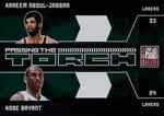 2009-10 Donruss Elite - Passing the Torch Green #15 Kareem Abdul-Jabbar / Kobe Bryant
