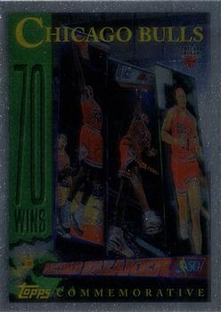1996-97 Topps - NBA at 50 #72 Chicago Bulls 72 Wins