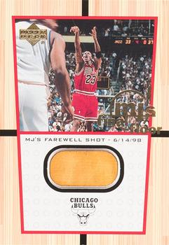 1999-00 Upper Deck - MJ's Final Floor #FF12 Michael Jordan - MJ's Farewell Shot