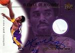 2000-01 Upper Deck Ovation - A Piece of History #KB-A Kobe Bryant AU, MEM, SN8