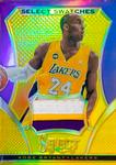 2013-14 Panini Select - Swatches Prizms Gold #96 Kobe Bryant MEM, SN10