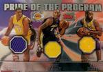 2006-07 Topps - Pride of the Program Relics #PPR-BBW Andrew Bynum / Kobe Bryant / James Worthy MEM