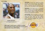 2003-04 Fleer Platinum - NBA Scouting Report #6 NBA Kobe Bryant SN400