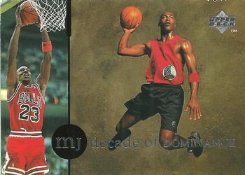 1994-95 Collector's Choice German - Michael Jordan Rare Air Decade of Dominance #J5 Michael Jordan
