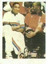 1989 KOS/JEZ Yugoslavian Stickers #136 Isiah Thomas / Michael Jordan