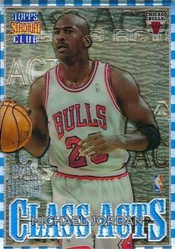 1996-97 Stadium Club - Class Acts Refractors #CA1 Michael Jordan / Jerry Stackhouse