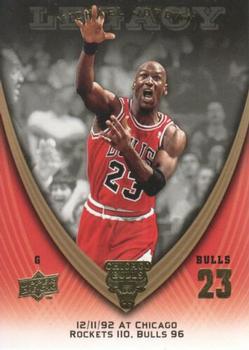 2008-09 Upper Deck Michael Jordan Legacy Collection #606 Michael Jordan - Game 606
