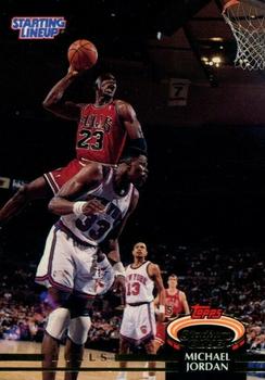 1993 Kenner Starting Lineup Cards #29SL Michael Jordan