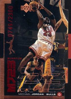 1998-99 Upper Deck - MJ23 Tier 1 (Quantum Bronze) #QMM25 Michael Jordan