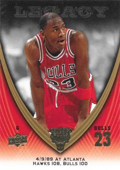 2008-09 Upper Deck Michael Jordan Legacy Collection #338 Michael Jordan - Game 338