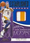 2019-20 Panini Absolute Memorabilia - Established Threads Level 2 #ET-KBR Kobe Bryant MEM, SN17