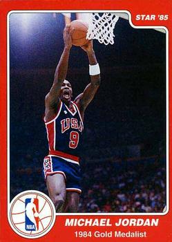 1984-85 Star Olympic Michael Jordan (Unlicensed) #1 Michael Jordan