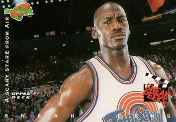 1996 Upper Deck Space Jam #56 A Scary Stare from Air
