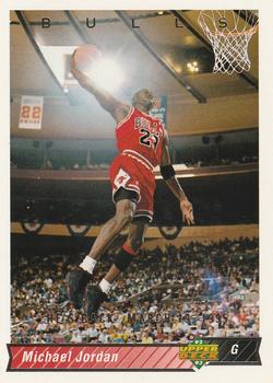 1994-95 Upper Deck - Michael Jordan He's Back Reprints #23 Michael Jordan - 1992-93 Upper Deck