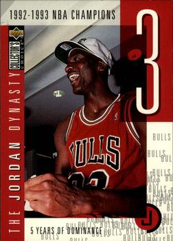 1997-98 Collector's Choice - The Jordan Dynasty #JD3 Michael Jordan