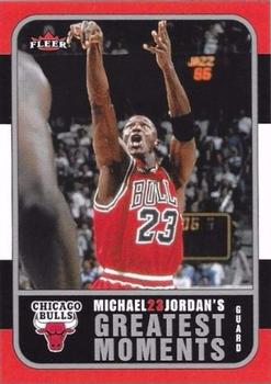 2006-07 Fleer - Jordan's Greatest Moments #MJ-10 Michael Jordan