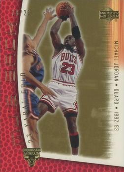 2001-02 Upper Deck MJ's Back - 23 Karat Gold #MJ46 Michael Jordan