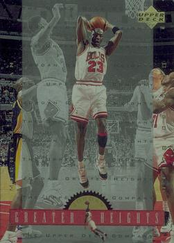 1996-97 Upper Deck - Michael Jordan Greater Heights #GH3 Michael Jordan