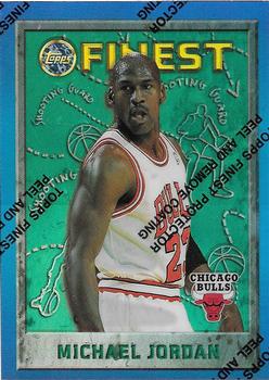 1995-96 Finest - Refractors #229 Michael Jordan