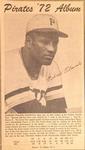 1972 Post-Gazette Pittsburgh Pirates #NNO Roberto Clemente