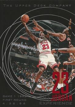 1996 Upper Deck 23 Nights: The Jordan Experience Jumbo #11 Michael Jordan