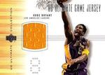 2000-01 Upper Deck Ultimate Collection - Game Jerseys Silver #KB-J Kobe Bryant MEM