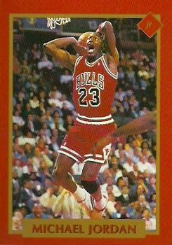 1991 Tuff Stuff Jr. Special Issue NBA Finals #9 Michael Jordan